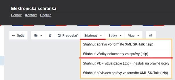 Ako stiahnuť Jednotnú žiadosť zo slovensko.sk